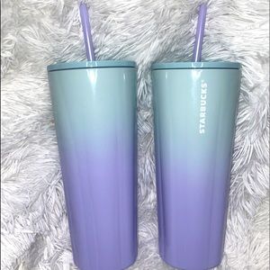 Starbucks ombré cups